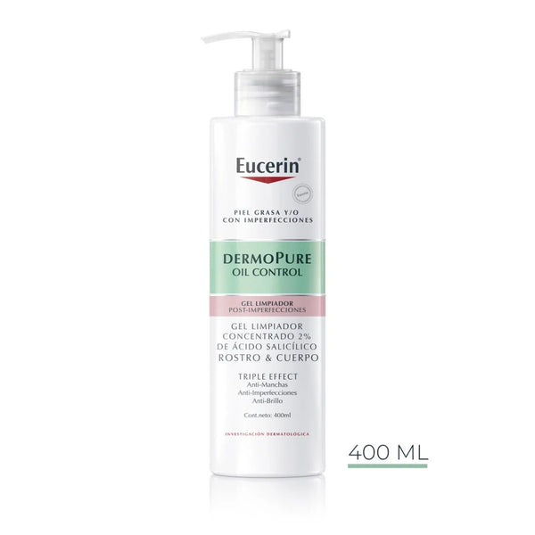 DermoPure Gel Limpiador Concentrado 2% Ácido Salicílico - Manchas post-acné