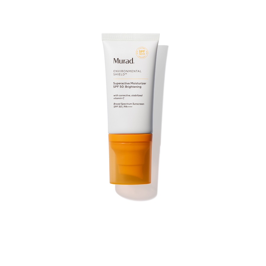 Murad Superactive Moisturizer SPF 50 Brightening - Hidratante facial diario con FPS 50 que ilumina el tono