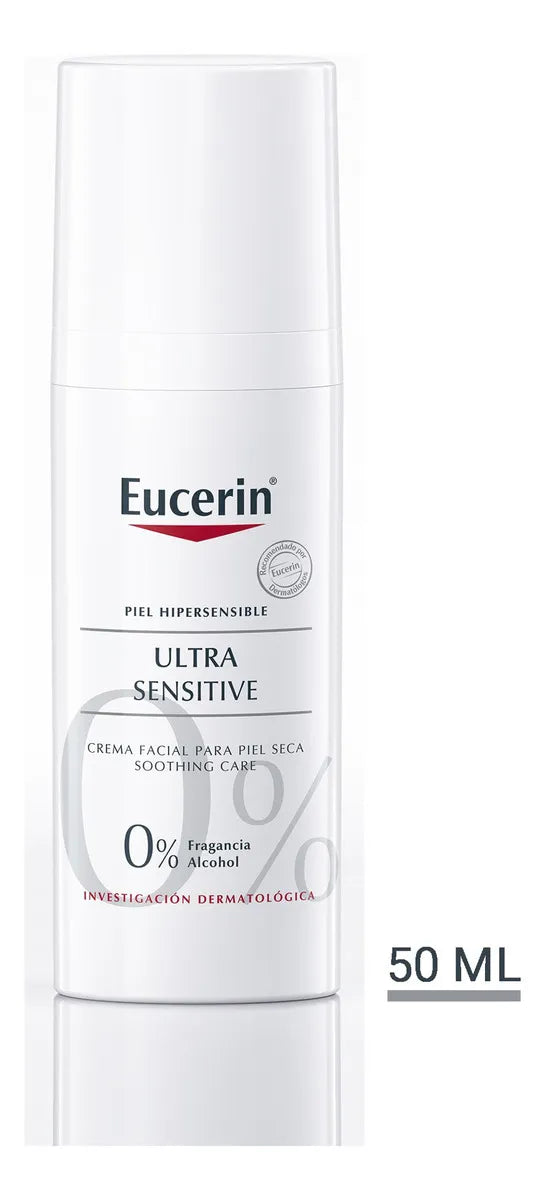 Ultra Sensitive Crema Facial Fluida - Calma inmediata, textura ligera