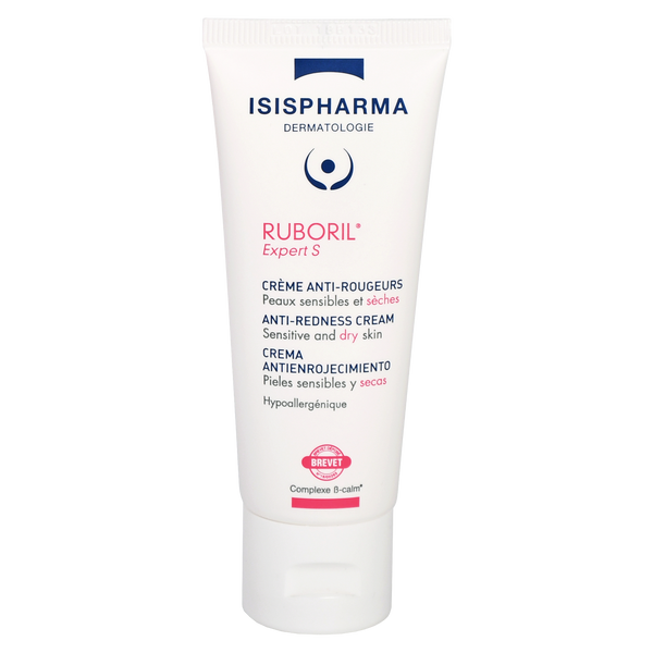 RUBORIL Expert S - Crema anti-rojeces con β-CALM para piel seca y sensible