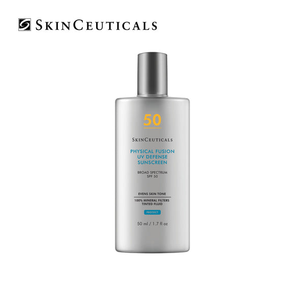Physical Fusion UV Defense SPF 50 - Protector solar con tinte para mejorar el tono de la piel