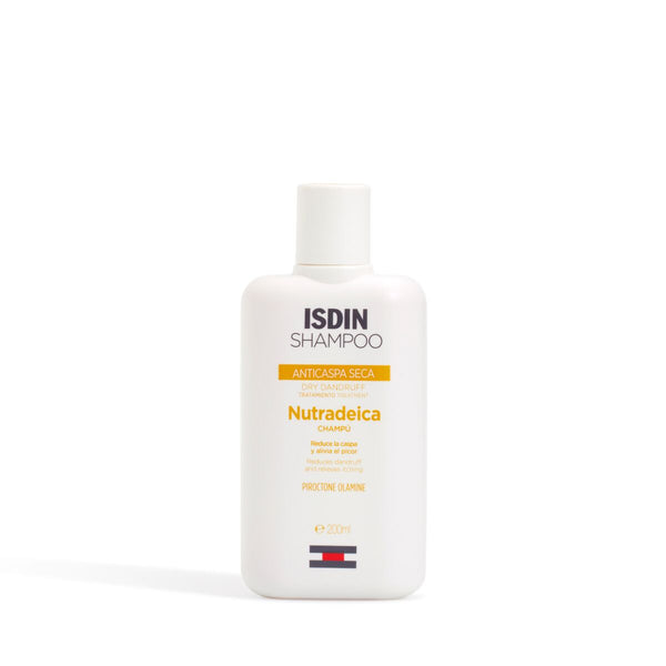 Nutradeica Champú Anticaspa Seca - Champú anticaspa con piroctona olamina para caspa seca