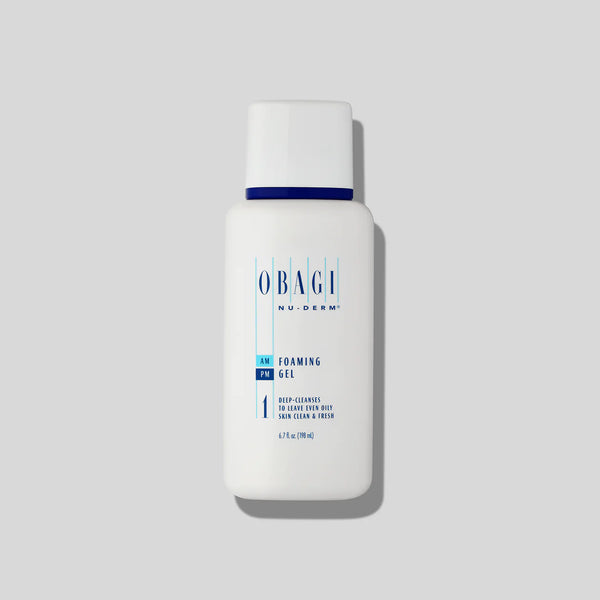 Nu-Derm Foaming Cleanser - Limpiador facial en espuma para piel normal a grasa