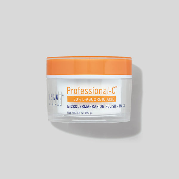 Professional-C Microdermabrasion Polish + Mask - Exfoliante de Vitamina C con Ácido L-Ascórbico al 30%