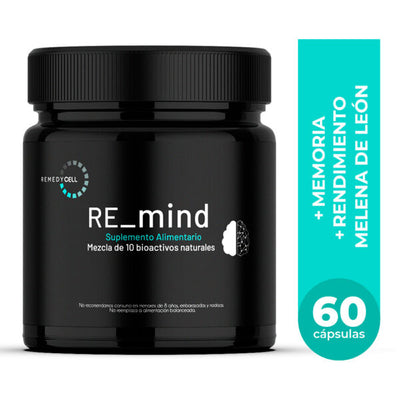 RE_Mind 60 cápsulas - Foco y memoria (energía mental diaria)