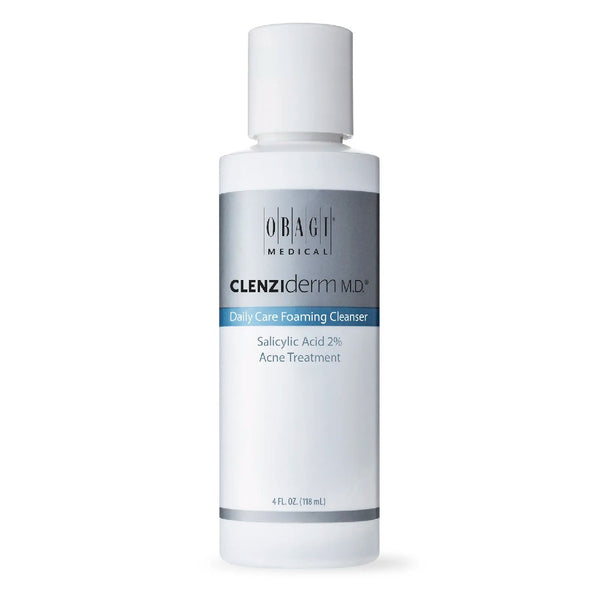 CLENZIderm M.D. Daily Care Foaming Cleanser - Limpiador en espuma con ácido salicílico para piel grasa y con acné