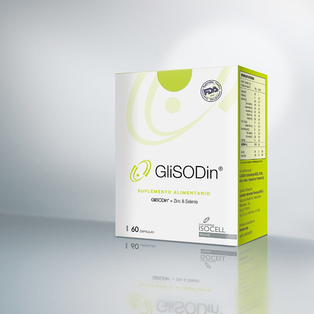 GliSODin - Antioxidante sistémico. Rejuvenece, hidrata, y da brillo