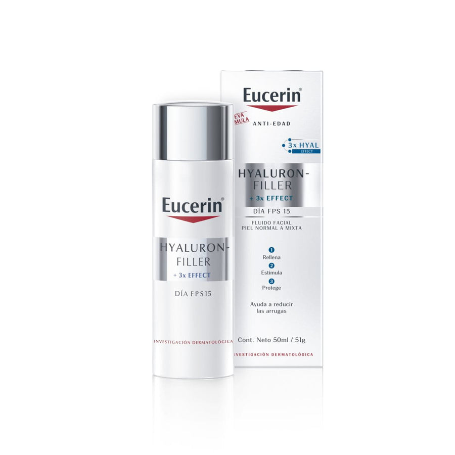 Hyaluron-Filler Día SPF15 – Hidratación antiedad con ácido hialurónico