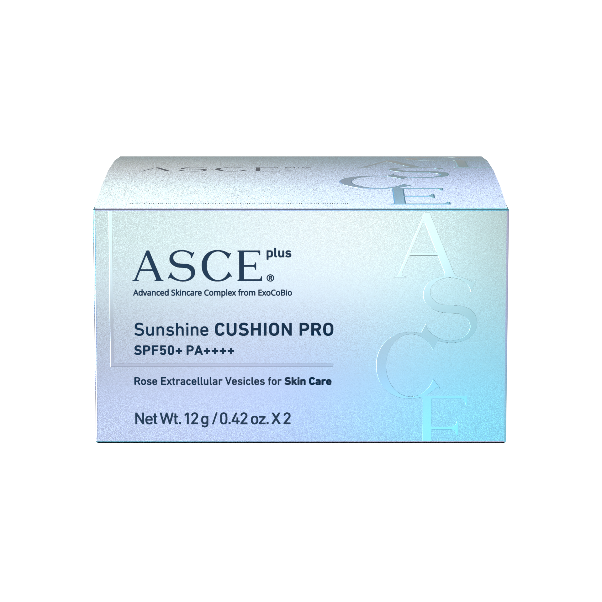 Sunshine Cushion PRO SPF50+ PA++++ - Glow invisible que protege y repara con exosomas ExoSCRT