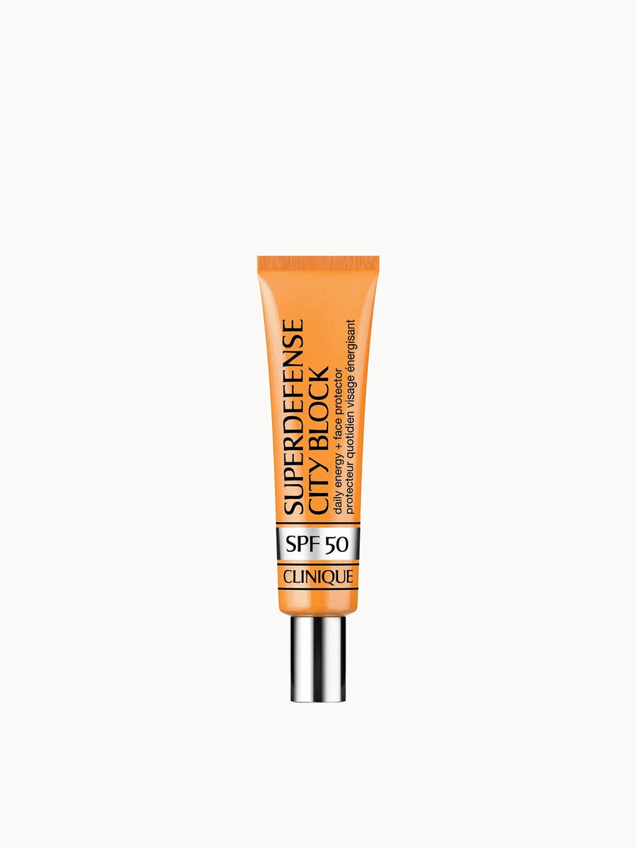 Superdefense City Block SPF 50 - Protector solar hidratante antioxidante de uso diario