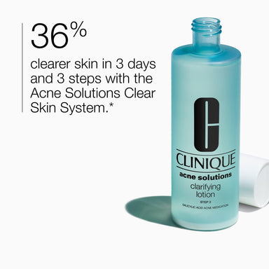 Anti-Blemish Solutions Clarifying Lotion - Tónico exfoliante con ácido salicílico para piel con tendencia acneica