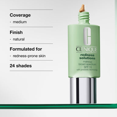 Redness Solutions Makeup SPF 15 - Base con cobertura para piel con rojeces