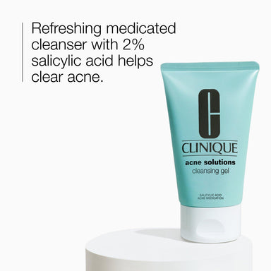 Anti-Blemish Solutions Cleansing Gel - Limpiador en gel con ácido salicílico para piel con tendencia acneica