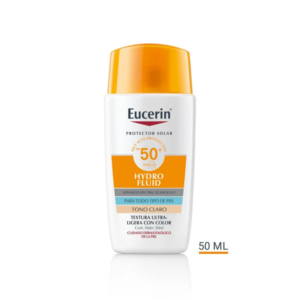 Sun Hydro Fluid con Color Tono Claro FPS 50+ - Piel más uniforme en segundos