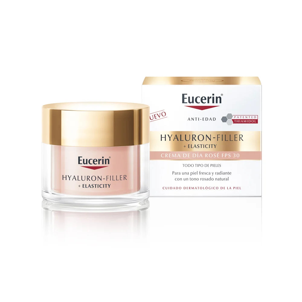 Hyaluron-Filler + Elasticity Crema de Día SPF 30 – Reafirma, ilumina y devuelve densidad