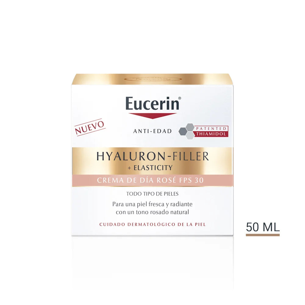 Hyaluron-Filler + Elasticity Crema de Día SPF 30 – Reafirma, ilumina y devuelve densidad
