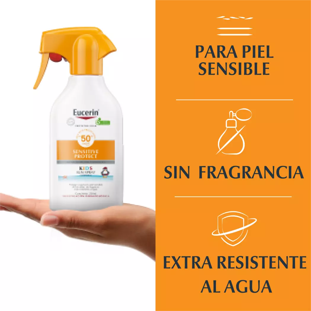 Sensitive Protect Kids Sun Spray SPF 50+ - Protección ultra alta para piel sensible