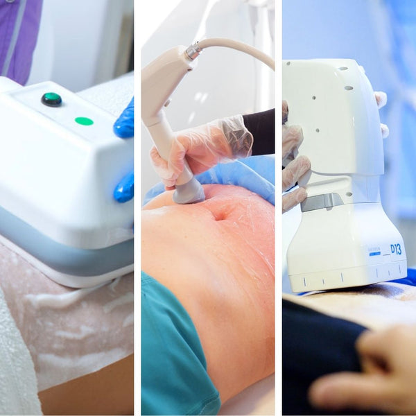 Pack reductor de grasa abdominal:  Criolipólisis + Celluwaves + Scizer