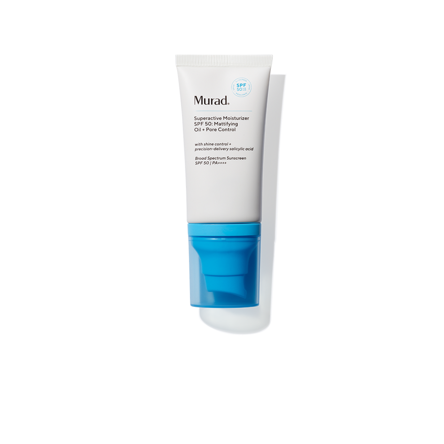 Murad Superactive Moisturizer SPF 40 Mattifying - Hidratante facial diario con FPS 40 y acabado matificante