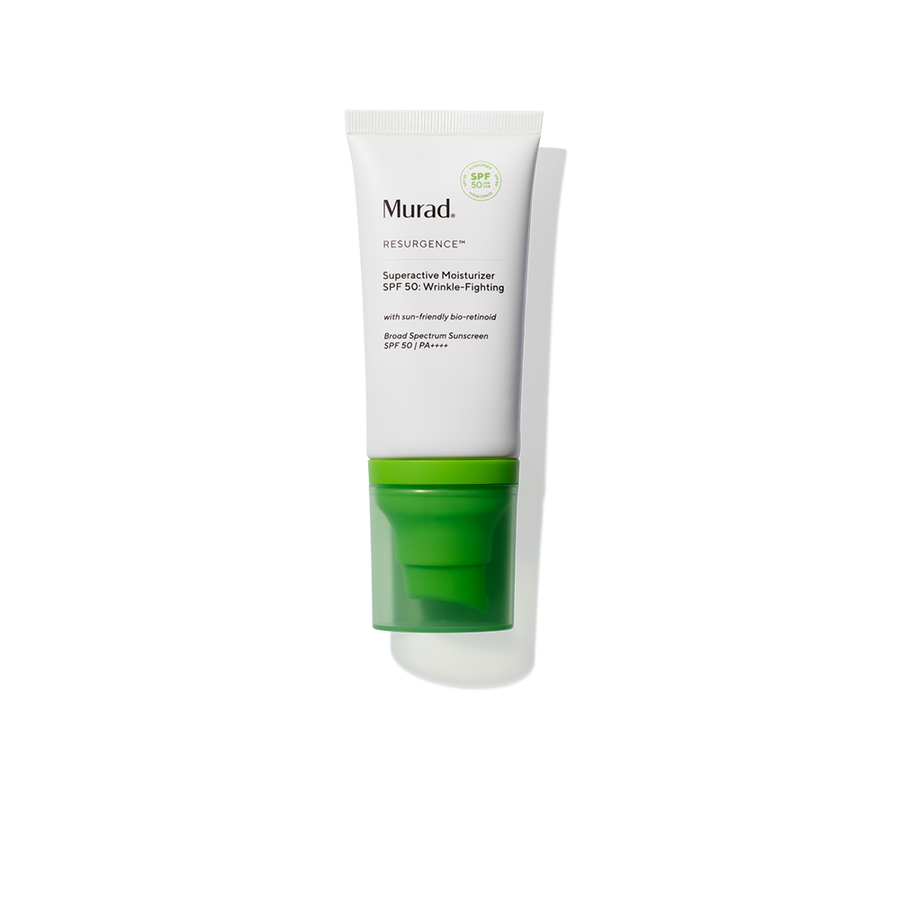 Murad Superactive Moisturizer SPF 50 Wrinkle-Fighting - Hidratante facial diario con FPS 50 antiarrugas