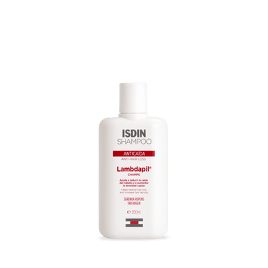 ISDIN Lambdapil Champú Anticaída 200 ml, frasco frontal