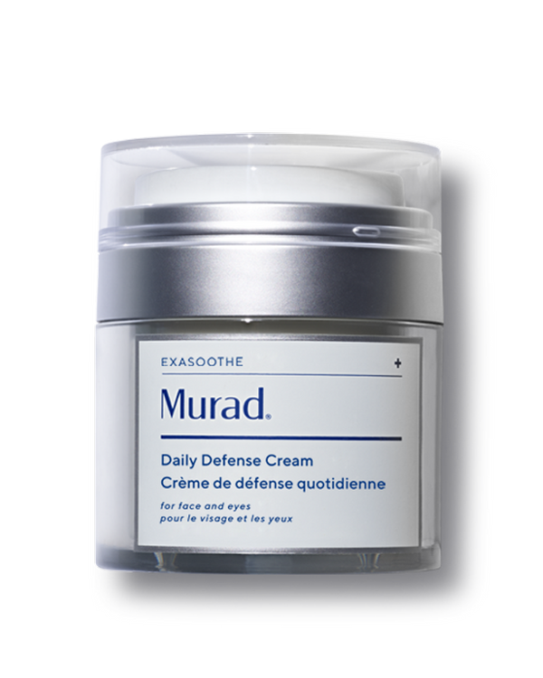 Daily Defense Colloidal Oatmeal Cream - Crema hidratante diaria para la sequedad brotes de eczema.
