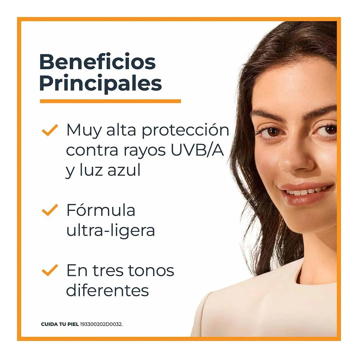 Sun Face Hydro Fluid Tono Medio FPS 50+ - Protector solar con color ultra ligero