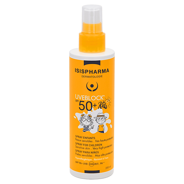 UVEBLOCK SPF50+ Spray Kids - Protector solar para niños