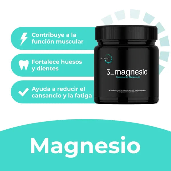 Magnesio – Relajación profunda, energía sostenida y bienestar total