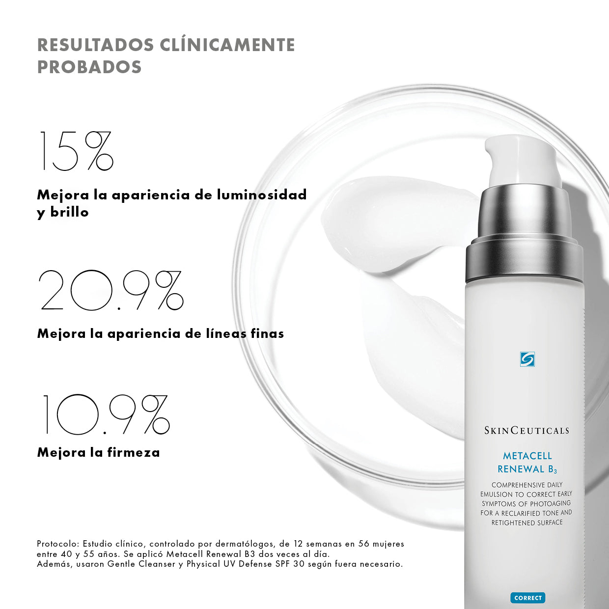 Metacell Renewal B3 - Tratamiento anti edad reafirmante y reductor de manchas