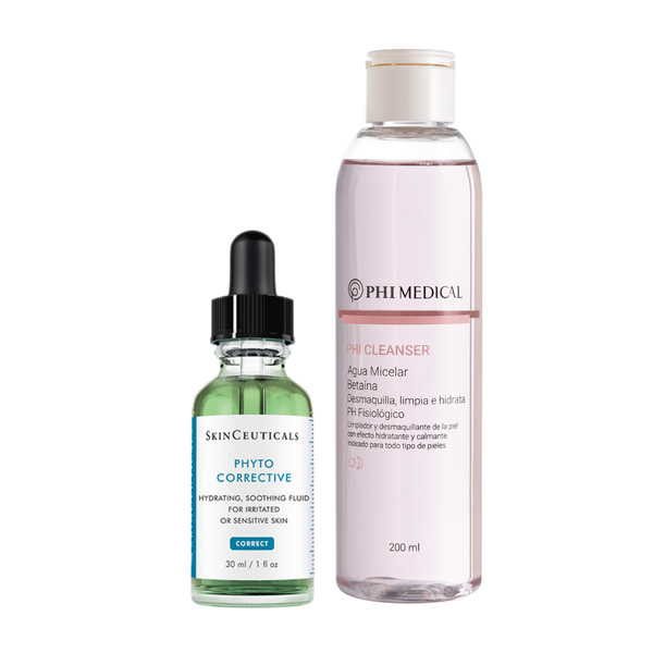 Pack Phyto Corrective & Phi Micelar - Sérum Calmante y Limpiador Facial Suave para Piel Equilibrada