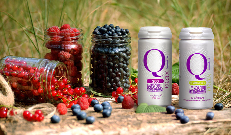 Qi max 200 - Suplemento Antioxidante de Maqui