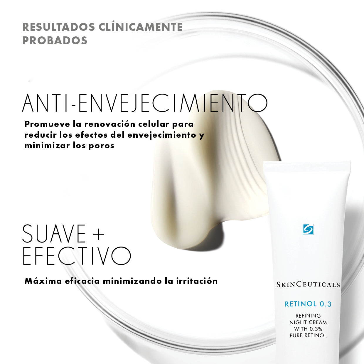 Retinol 0.3 - Crema facial de noche con 0.3% de Retinol