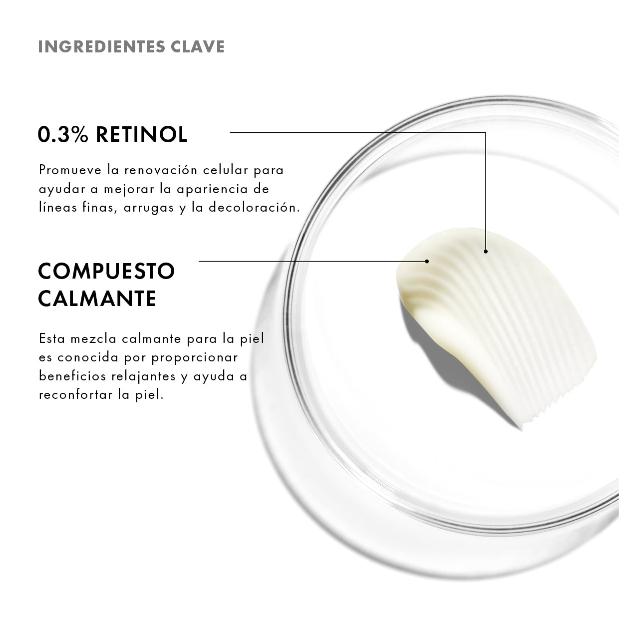 Retinol 0.3 - Crema facial de noche con 0.3% de Retinol