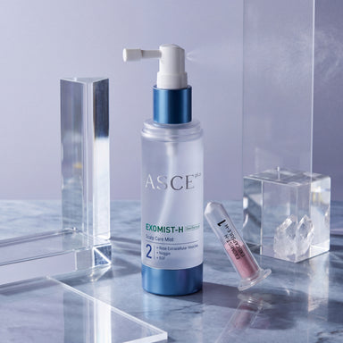 ASCE plus EXOMIST-H Scalp Care — envase del spray para cuero cabelludo