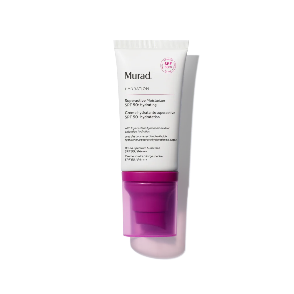 SUPERACTIVE MOISTURIZER SPF 50: HYDRATING