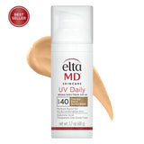 EltaMD UV Daily SPF 40 — Protector Solar Hidratante con Ácido Hialurónico — Con y Sin Color