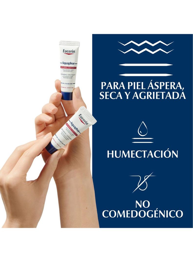 Eucerin Aquaphor Repairing Ointment – Reparación profunda y alivio inmediato para piel seca
