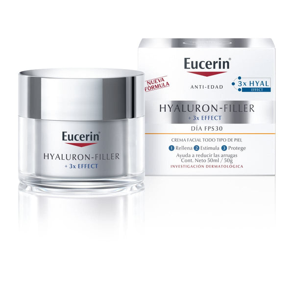 Hyaluron-Filler + 3xEffect Crema Facial de Día para Todo Tipo de Piel FPS 30