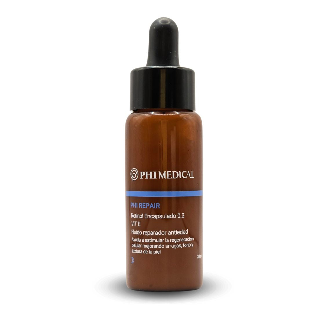 Phi Repair - Serum Reparador con Retinol encapsulado al 0.3% y Vitamina E