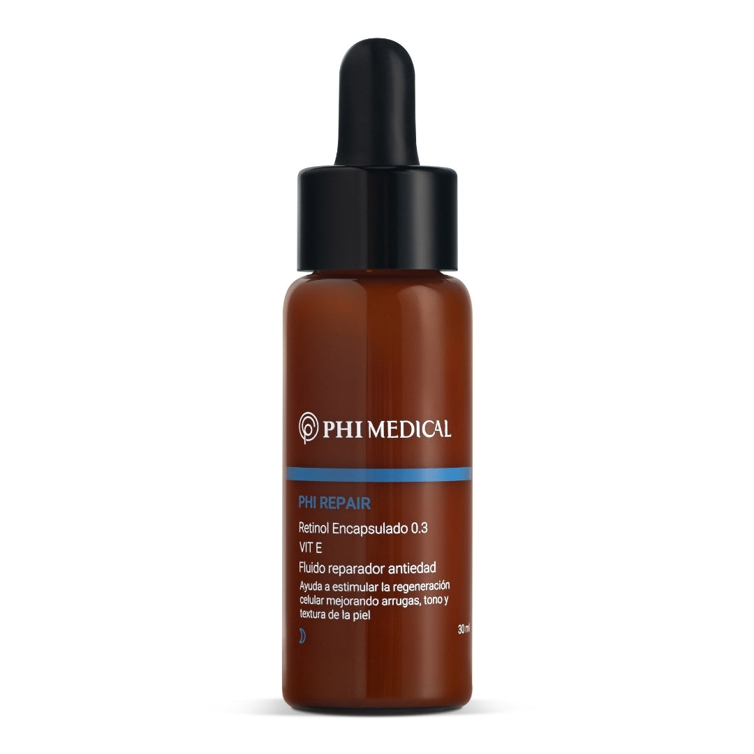 Phi Repair - Serum Reparador con Retinol encapsulado al 0.3% y Vitamina E