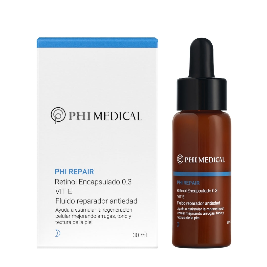 Phi Repair - Serum Reparador con Retinol encapsulado al 0.3% y Vitamina E