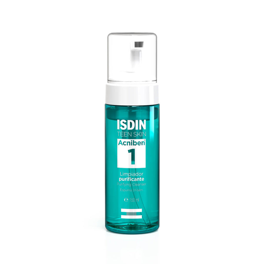 Acniben Facial Cleanser Foam - Espuma limpiadora facial para piel grasa 150 ml