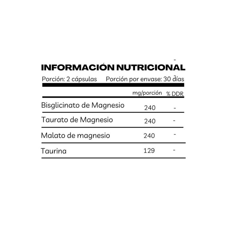 Magnesio – Relajación profunda, energía sostenida y bienestar total