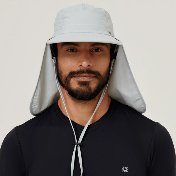 Gorro Legionario UV con Protección Solar Atacama - Ideal para actividades al aire libre - Disponible en gris y kaki