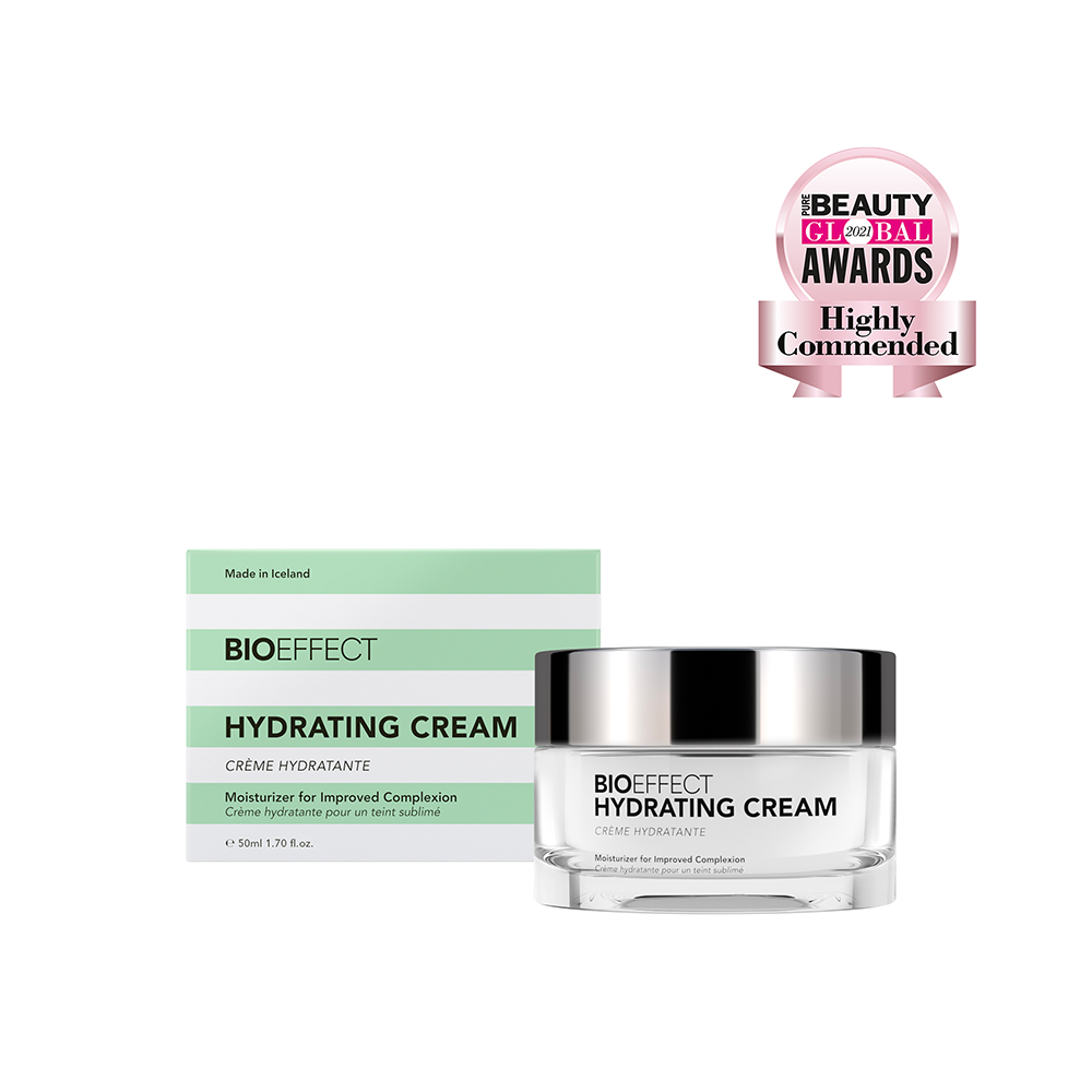 BIOEFFECT Hydrating Cream - Crema Hidratante con Agua Islandesa y Vitamina E para Piel Suave y Radiante