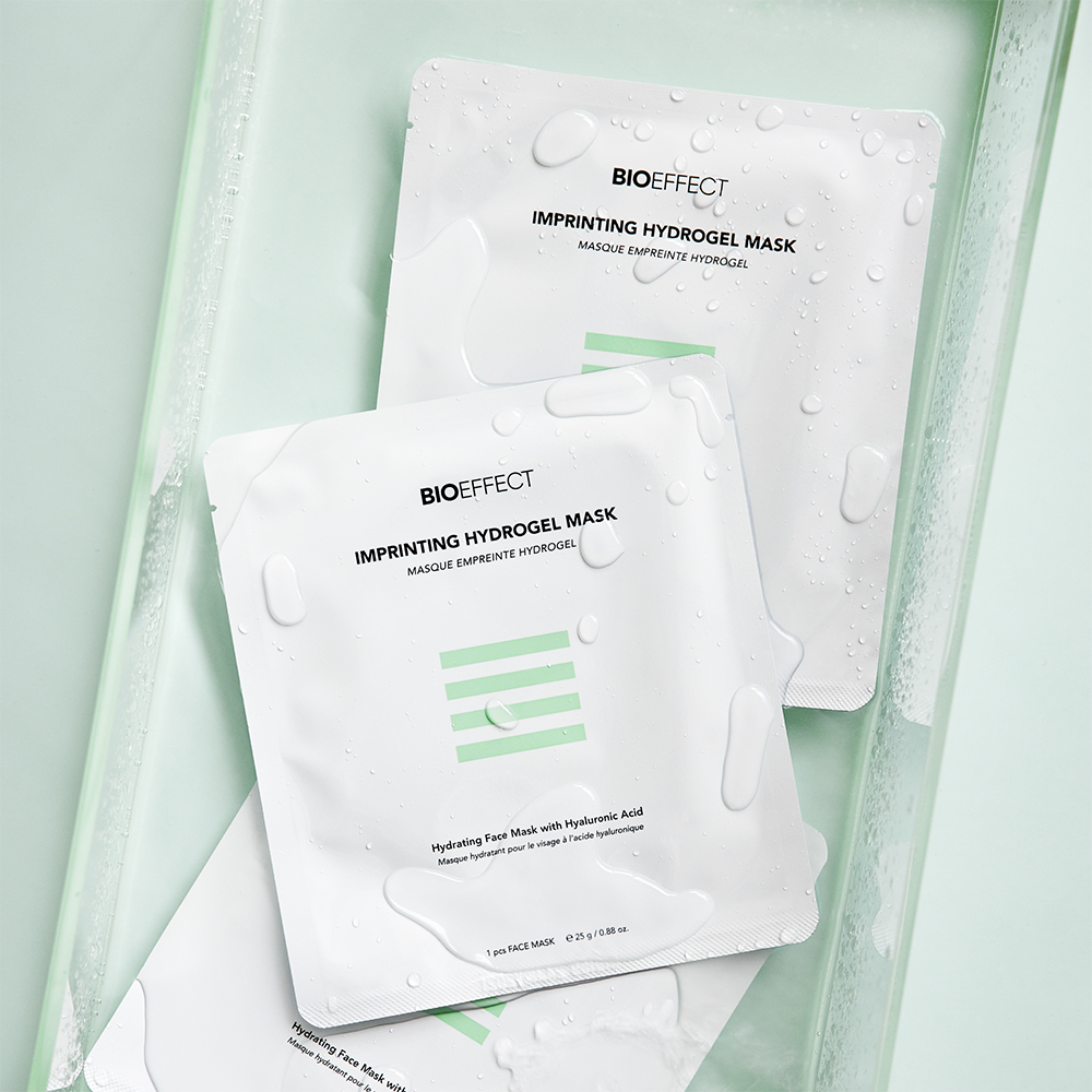 BIOEFFECT Imprinting Hydrogel Mask (6 mascaras)- Mascarilla Hidratante y Revitalizante para Maximizar los Beneficios de los Sérums