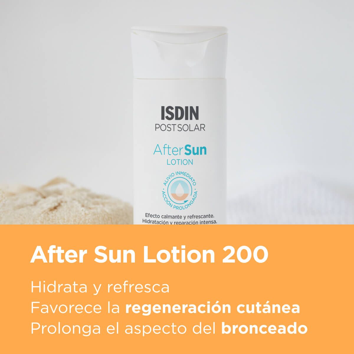 After-sun Lotion ISDIN - Calma y Prolonga tu Bronceado