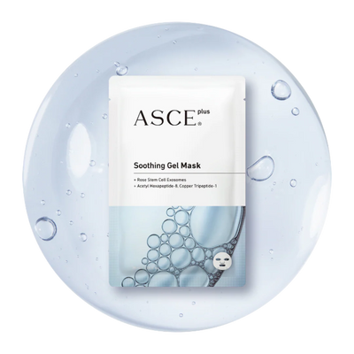 ASCE Soothing Gel Mask – Mascarilla con exosomas calmante que regenera tu piel por dentro [3 unidades]