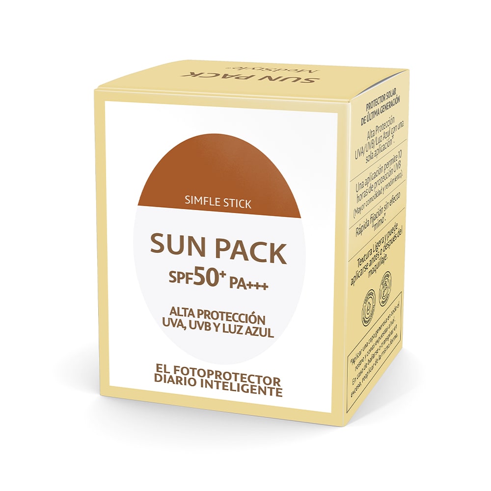 Sun Pack SPF 50+ PA+++ – Protección solar inmediata, invisible y continua por 10 horas